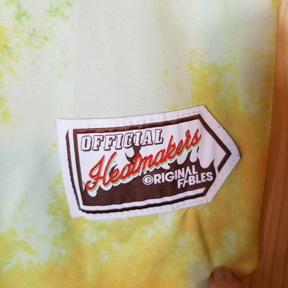 Original Fables Tie Dye Official Heatmakers Button Up Blessing Jersey Shirt - Picture 5 of 13